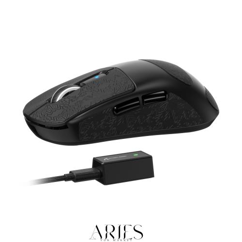 ATTACK SHARK R6 39g超軽量ゲーミングマウス、8000Hz、PixArt PAW3950MAXゲーミングセンサー、42000DPI、Nordic 52840 MCU、3モード連続