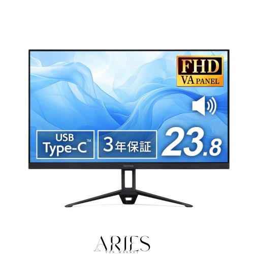 Amazon.co.jp限定】アイリスオーヤマ モニター typeC給電ディスプレイ 