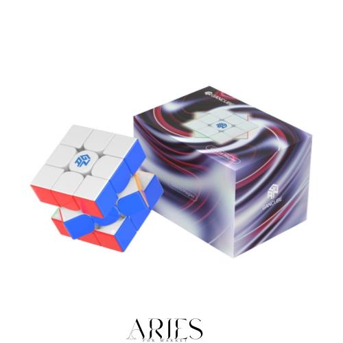 Bucubke GAN 15 Maglev UV 3x3 ステッカーレス磁気浮Cubeスピードマジックキューブ GAN15マグレブ UV 3x3x3 競技用 2024年パズル磁石内蔵