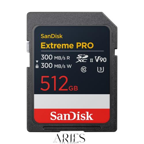 【 サンディスク 正規品 】 SDカード 512GB SDXC Class10 UHS-II V90 読取最大300MB/s SanDisk Extreme PRO SDSDXDM-512G-GHJIN 新パッケ