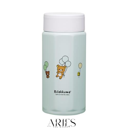 スケーター(Skater) ステンレス マグボトル 350ml 持ちやすい 8角形 保温 保冷 水筒 リラックマ ふわっと風船 STO469278