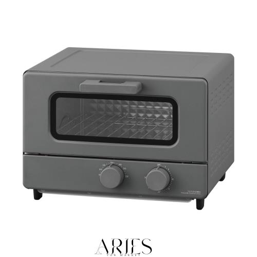 アイリスオーヤマ オーブントースター 4枚焼き 温度調節無段階 80~230℃ 30分タイマー 1200W トレー付き シンプル お手入れ簡単 EOT-401-