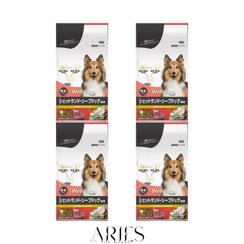 ウェルケア シェットランド・シープドッグ専用 アダルト〜シニア 2.7kg(×4)(ケース販売)