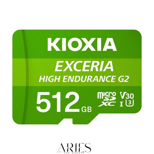 KIOXIA(キオクシア)【日本製】microSD 512GB 高耐久 ドラレコ・監視カメラ対応 UHS-I U3 V30 Class10 microSDXC 4K対応 最大読出速度100M