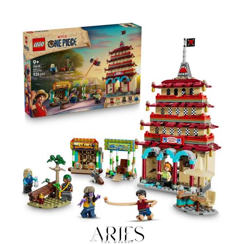 レゴ(LEGO) ワンピース アーロンパークの戦い ルフィ ウソップ ナミ アーロン チュウ 五重塔 手配書 おもちゃ 玩具 誕生日 プレゼント ブ