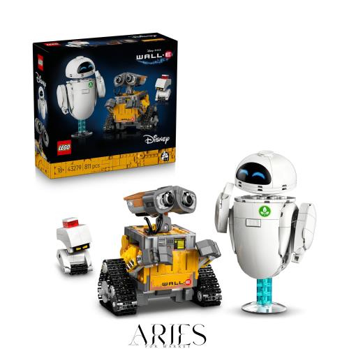 レゴ(LEGO) ディズニー＆ピクサー ウォーリー＆イヴ おもちゃ 玩具 誕生日 プレゼント ブロック 男性 女性 宇宙 ディズニー グッズ 43279
