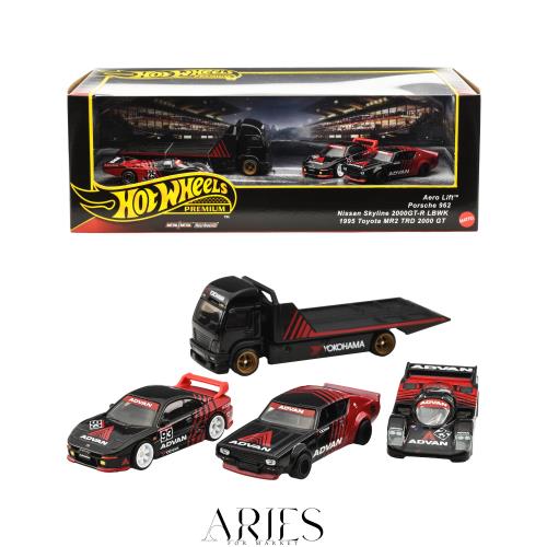 ホットウィール(Hot Wheels) プレミアムコレクターセットアソート - アドバンレーシングチーム 乗り物おもちゃ ミニカー 4台 3歳から マ 7,519円