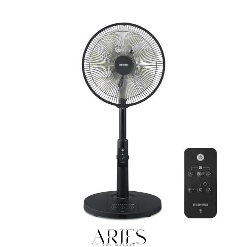 【Amazon.co.jp限定】アイリスオーヤマ 扇風機 DCモーター リビング扇風機 フルリモコン式 AZ-LFD-307L-B