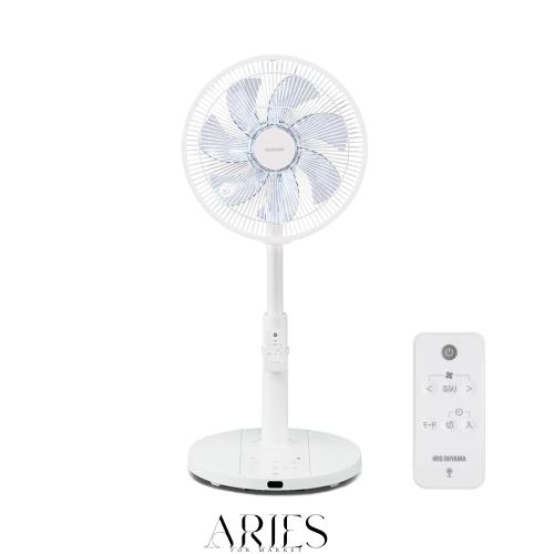 【Amazon.co.jp限定】アイリスオーヤマ 扇風機 DCモーター リビング扇風機 フルリモコン式 AZ-LFD-307L-W