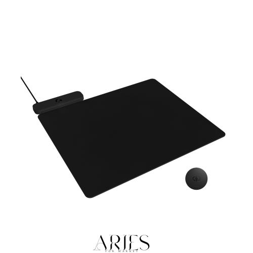 Logicool G ゲーミングマウスパッド POWERPLAY 2 ワイヤレス充電 システム G-PMP-SE-001 クロス 表面 ゲーミングマウス PRO X SUPERLIGHT