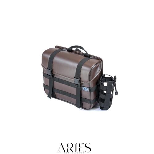 キジマ(Kijima) バイクパーツ K3 バイクパーツ サイドバッグ ウォータープロテクト WP03 容量13L 防水 ポリエステルレザー/PVC製 タクテ