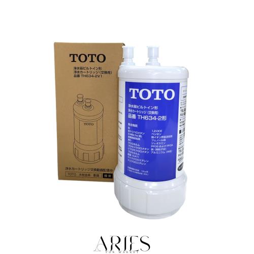 【Amazon.co.jp限定】TOTO 正規品 浄水カートリッジ アンダーシンク用 20物質除去 TH634-2V1