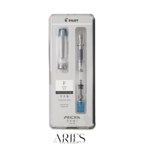 PILOT 万年筆 プレラ PRERA 色彩逢い F 細字 透明ライトブルー PFPR1TLBF 4,366円
