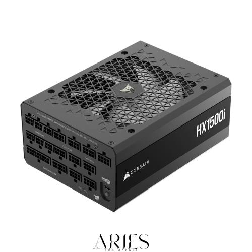 CORSAIR HX1500i 2025モデル PC電源ユニット 1500W PCIE 5.1 対応 Cybenetics Platinum ATX 3.1 認証済 フルモジュラー 12V-2x6 ケーブル