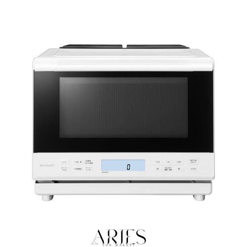 シャープ 過熱水蒸気 オーブンレンジ RE-SS10Z-W ホワイト 30L 2段 調理 コンベクション