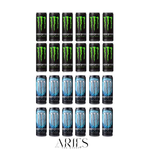 【Amazon.co.jp限定】 アサヒ飲料 モンスター アソートセット 2種×12本？ [エナジードリンク][モンスターエナジー][ゼロシュガー]