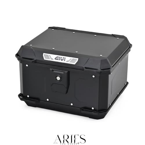 GIVI(ジビ) バイク リアボックス モノロック 39L アルミ製 MTN39B ブラック 60921
