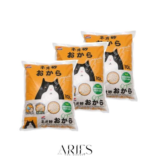 ネオ・ルーフライフ ネオ砂 おから オーガニック 猫砂 30L(10L×3入り)