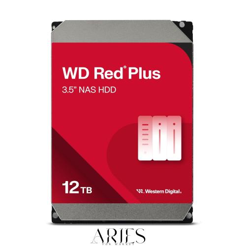 【Amazon.co.jp 限定】Western Digital ウエスタンデジタル WD Red Plus 内蔵 HDD 12TB CMR 3.5インチ SATA 5400rpm キャッシュ64MB NAS
