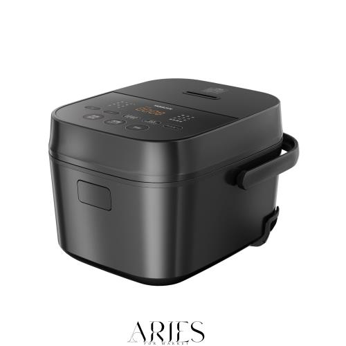 【Amazon.co.jp限定】[山善] 炊飯器 一人暮らし 5.5合 3種類炊き分け機能 マイコン式 低温調理 無洗米モード 保温 予約機能 ブラック AMR