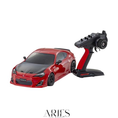 京商 (Kyosho) 1/10 EP 2WD フェーザーD2 FZD2シリーズ レディセット トヨタ 86 GT チューンド・バージョン ライトニングレッド 電動ラジ