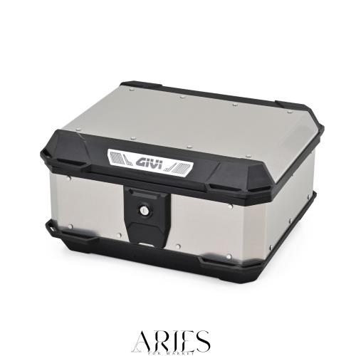 GIVI(ジビ) バイク リアボックス モノロック 29L アルミ製 MTN29A シルバー 60922