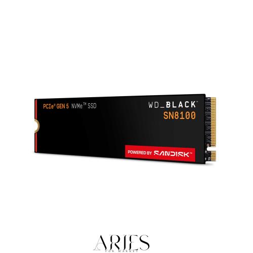 Western Digital ウエスタンデジタル WD_BLACK 内蔵SSD 1TB NVMe PCIe Gen5 x4 (読取り 最大 14900MB/s 書込み 最大 11000MB/s) M.2 22