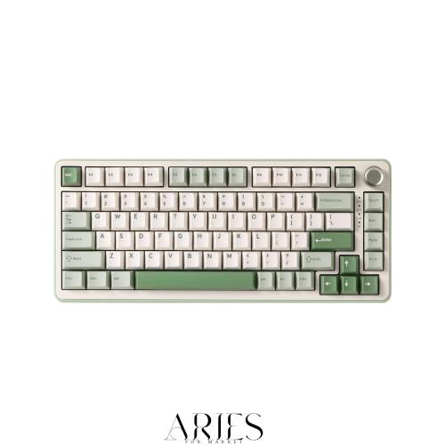 YUNZII B75 PRO 75% ガスケットゲーミングキーボード 無線メカニカルキーボード BT/2.4G/有線 ワイヤレス ホットスワップ 搭載 RGB ノブ