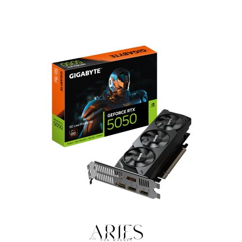 GIGABYTE NVIDIA Geforce RTX5050 搭載 グラフィックボード GDDR6 8GB ロープロファイル 対応 ギガバイト 【国内正規代理店品】 GV-N5050