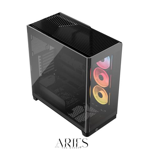 CORSAIR FRAME 4500X LX-R RGB LINK パノラマガラス ミドルタワー型PCケース ？ パノラマガラス外装 ？ InfiniRail?ファンマウントシステム