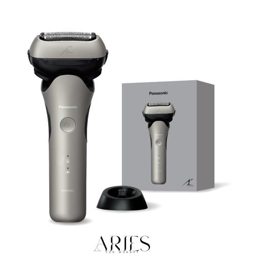 パナソニック メンズ シェーバー ラムダッシュ 3枚刃 電動 髭剃り ACアダプター充電/充電スタンド 密着3Dヘッド ES-L361D-S シャンパンシ