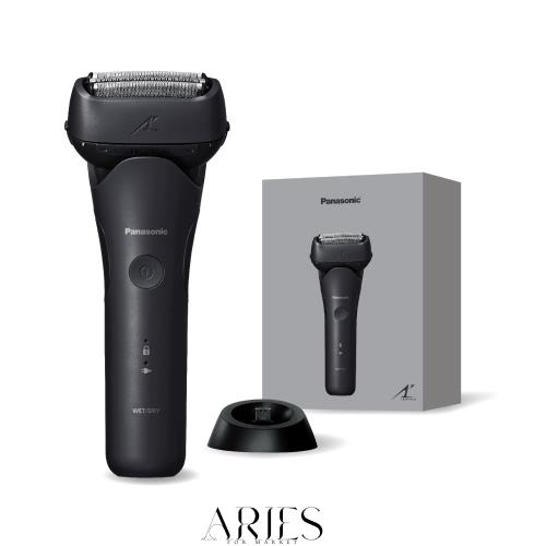 パナソニック メンズ シェーバー ラムダッシュ 3枚刃 電動 髭剃り ACアダプター充電/充電スタンド 密着スイングヘッド ES-L341W-K ブラッ