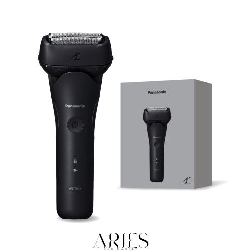 パナソニック メンズ シェーバー ラムダッシュ 3枚刃 電動 髭剃り ACアダプター充電 ウォータースルー洗浄 ES-L321W-K ブラック