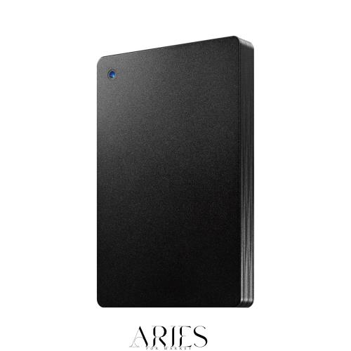 IODATA 外付けHDD 2TB カクうすLite テレビ録画 PC 両対応 4K録画 USBバスパワー(USB 5Gbps/3.2 Gen1 対応)データ保存 バックアップ 静音
