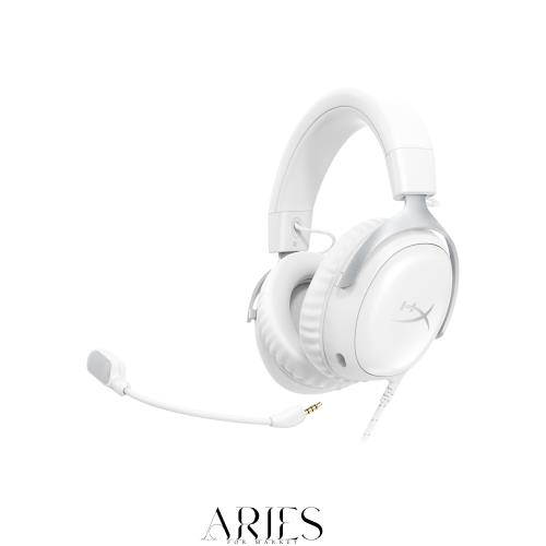 HyperX Cloud III？ ゲーミングヘッドセット DTS Headphone:X空間オーディオ 53mmドライバー搭載 Cloud IIの 快適性 ホワイト PC、PS5、PS