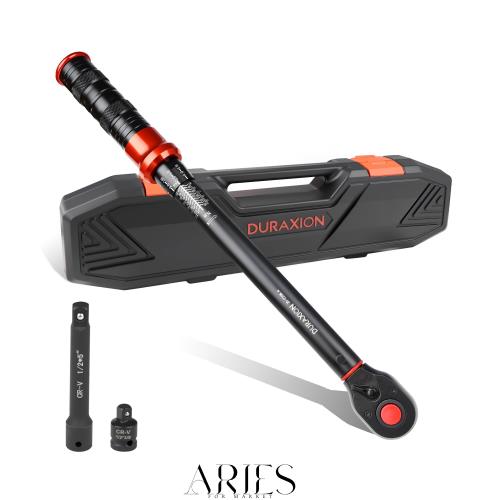 DURAXION 1/2インチ トルクレンチ セット 3点組 トルクレンチ 車 プレセット型 差込角12.7 mm 20-220N.m タイヤ交換 バイク用 自動車 エ