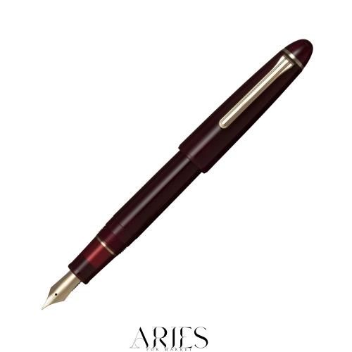 セーラー万年筆 プロフィットカジュアルＬ ゴールドトリム クリアレッド 太字 国産 11-0820-630