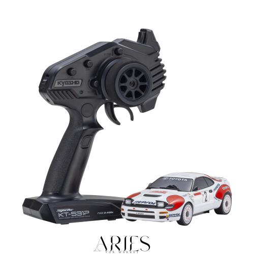 京商 (Kyosho) ミニッツAWD トヨタ セリカ GT-FOUR RC No.2 WRC 1992 カルロス・サインツ 電動ラジオ受信機取り締まる 32654CS