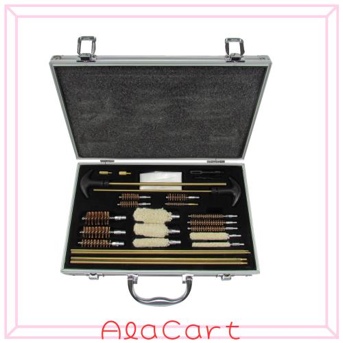 Tourbonライフル ピストル ハンドガン 拳銃散弾銃クリーナー用 ブラシ ユニバーサルアルミニウム 銃クリーニングキットケース (アルミニの通販は 5,437円