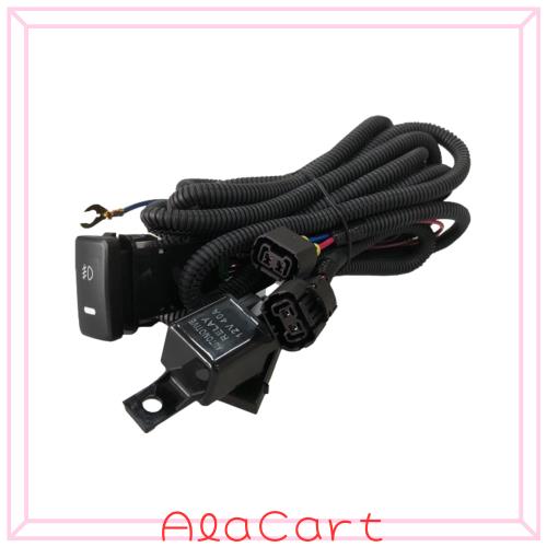 TRISTAR’S [ハイエース レジアスエース 200系 3型後期/4型/5型/6型] フォグランプ ハーネス スイッチ配線KIT (PSX26W)