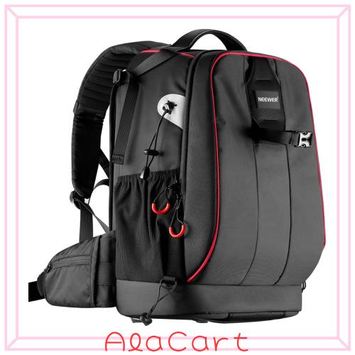 NEEWER プロカメラケース 防水、耐衝撃性、調節可能なパッド入りカメラバッグ 盗難防止用コンビネーションロック付き DSLR、Phantom 1 2