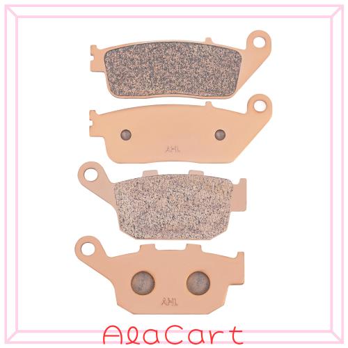 AHL バイク用ブレーキパッド フロント＆リア セット ホンダ VTR250 9 2008-2011(シンターメタル)