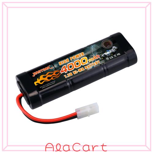 NASTIMA 7.2v ニッケル水素バッテリー 4000mAh タミヤ交換 ラジコン