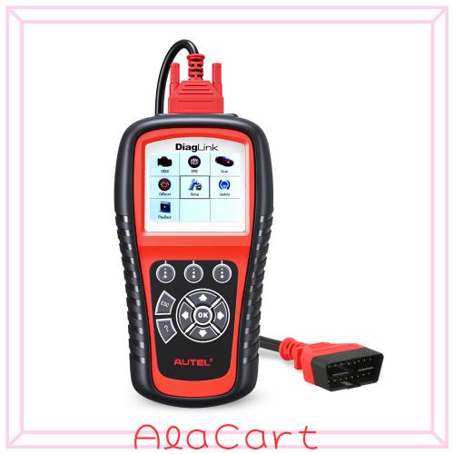 Autel OBD2 故障診断機 日本語 自動車 bmw ベンツ 日産 トヨタ ABS/SRS/エンジン/トランスミッション/オイルリセット MD802のDIY版-Diagl