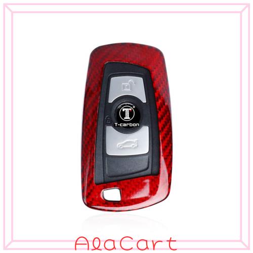 BMW リアルカーボン製 高級スマートキーカバー リモコンキーカバー キーケース F01 F02 F03 F04 F06 F07 F10 F11 F12 F13 F20 F25 F30 F3