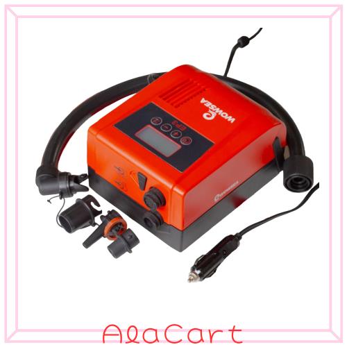 WOWSEA 電動エアーポンプ 12V 空気入れ＆空気抜き 両対応 インフレータブルSUP用 電動空気入れ 20psiまで 自動停止機能搭載 7,173円