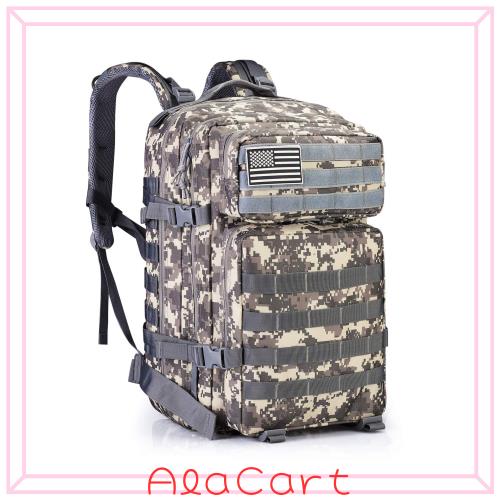 [G4Free] ミリタリーバッグ 40L タクティカル リュック 登山リュックサック バックパック アウトドア MOLLET対応 大容量 戦術 キャンプ