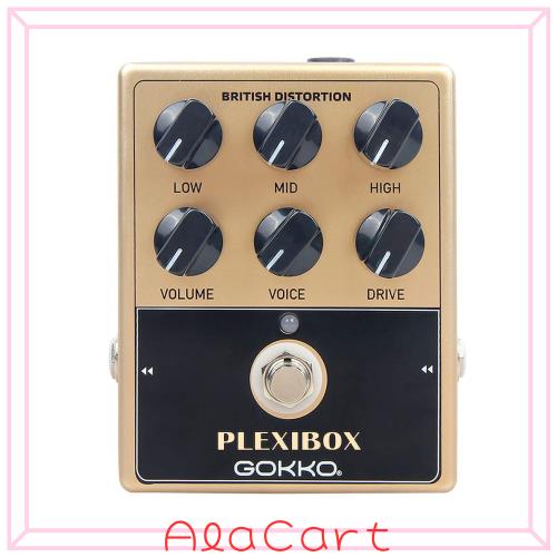 GOKKO AUDIO アンプ シミュレーター ペダル エフェクター ブリティッシュロックサウンド PLEXIBOX GK-36