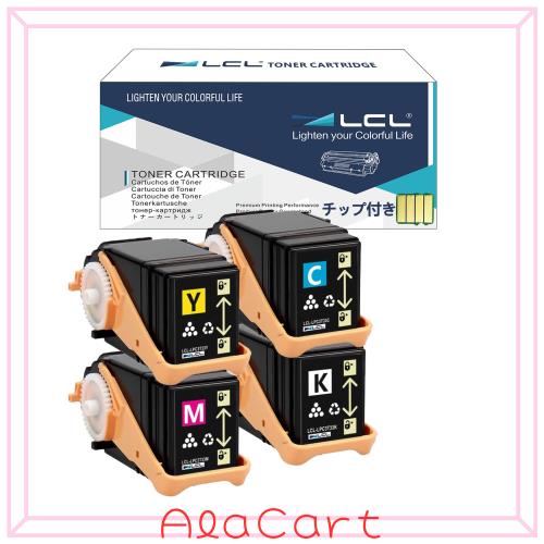 LCL エプソン用 LPC3T33 LPC3T33K LPC3T33C LPC3T33M LPC3T33Y （4色セット ブラック シアン マゼンタ イエロー） 互換トナーカートリッ