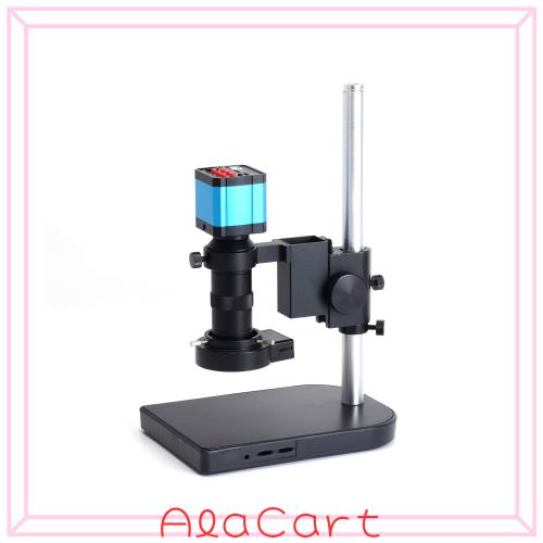 HAYEAR 14 MP HDMI USB産業顕微鏡キットカメラセットリモートコントロール100 x Cマウントレンズビデオレコーダー40 LEDリング光